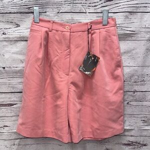 Cutter & Buck Womens Salmon Pink Golf Shorts Size 8
